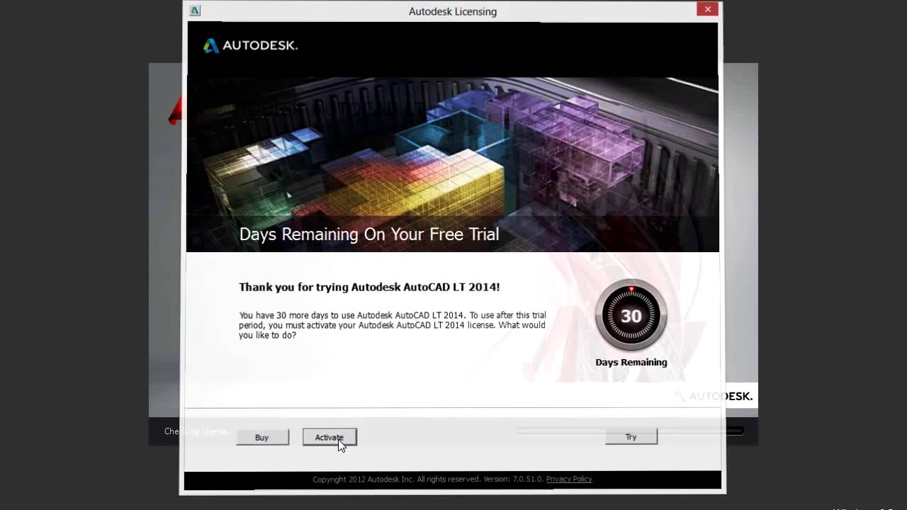 activation code from autodesk 2014